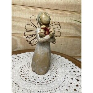 Willow Tree Good Health Angel Figurine Demdaco 2003 Susan Lordi Vintage